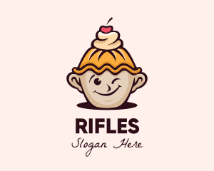 Human - Yummy Pie Kid logo design