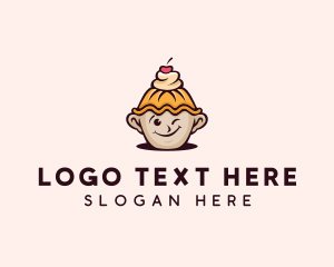 Food - Yummy Pie Dessert logo design