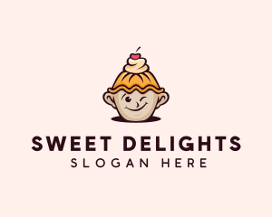 Yummy Pie Dessert logo design