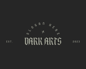 Dark Gothic Business logo design