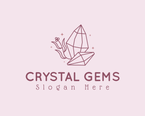 Upmarket Gemstone Jewel logo design