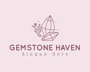 Upmarket Gemstone Jewel logo design