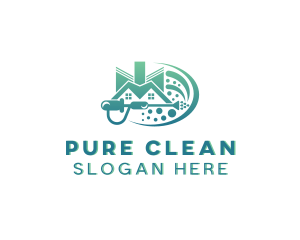 Home Cleaning Maintenance logo design