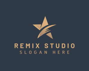 Deluxe Star Studio logo design