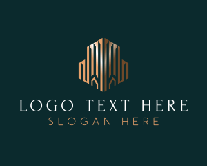 Highrise - Condominium Building Developer logo design