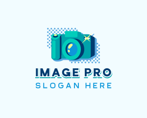 Retro Camera Photography logo design