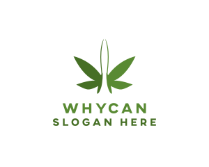 Organic Butterfly Cannabis Logo
