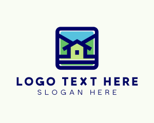 Eco Friendly Housing Residence logo design