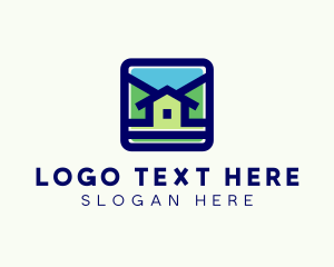 Mortgage - Eco Friendly Housing Residence logo design