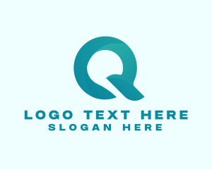 Application Letter Q logo design