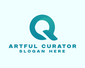 Application Letter Q logo design