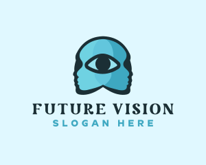 Eyes Human Mind logo design