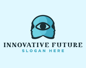 Future - Eyes Human Mind logo design