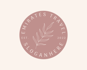 Beauty Leaves Wellness logo design