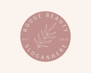 Beauty Leaves Wellness logo design