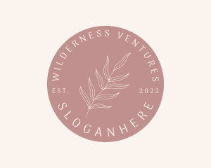 Beauty Leaves Wellness logo design