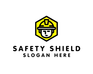 Hardhat - Hardhat Worker Construction logo design