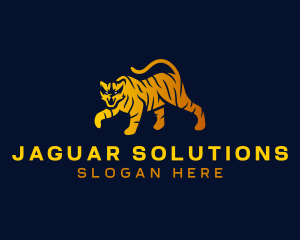 Jaguar - Wild Tiger Animal logo design