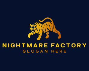 Wild Tiger Animal logo design