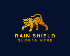 Wild Tiger Animal logo design