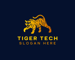 Tiger - Wild Tiger Animal logo design