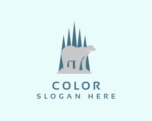 Polar Bear Animal Logo