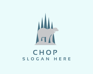 Polar Bear Animal Logo