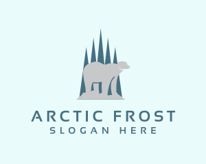 Polar Bear Animal logo design