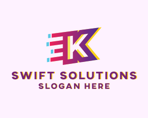 Speedy - Speedy Letter K Motion Business logo design