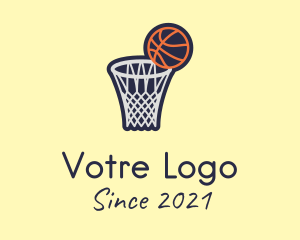Sporting Goods - Basketball Game Hoop logo design