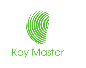 Unlock - Security Lock Biometric logo design