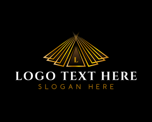 Luxe - Pyramid Corporate Finance logo design