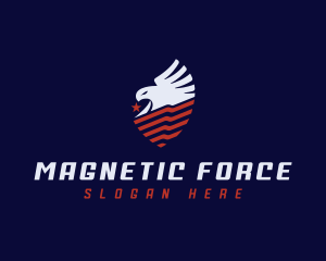 Military Eagle Veteran logo design