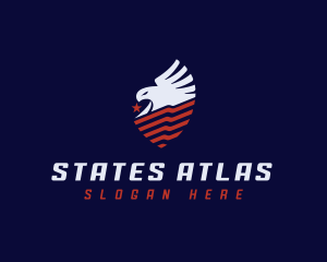 Military Eagle Veteran logo design