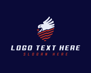 Usa - Military Eagle Veteran logo design