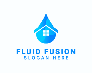 Blue Water House logo design