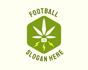 Hexagon Marijuana Vape Logo