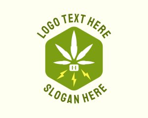 Hexagon Marijuana Vape Logo