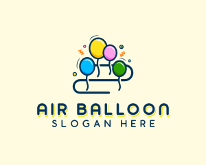 Balloon - Birthday Celebration Balloon logo design