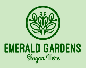 Green Park Plants  logo design