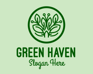 Green Park Plants  logo design