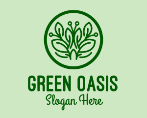 Green Park Plants  logo design