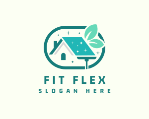 Apartment - Natural Home Cleaning logo design