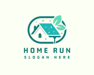 Natural Home Cleaning logo design