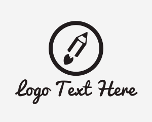 Wordpress - Rocket Pencil Circle logo design