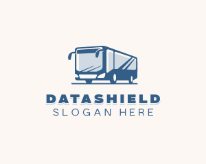 Shuttle Bus Transportation Logo