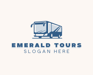 Shuttle Bus Transportation logo design