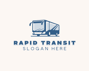 Shuttle Bus Transportation logo design