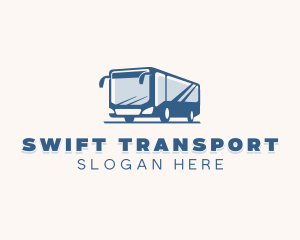 Shuttle Bus Transportation logo design