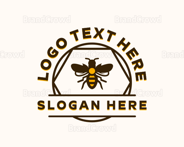 Insect Honey Bee Logo